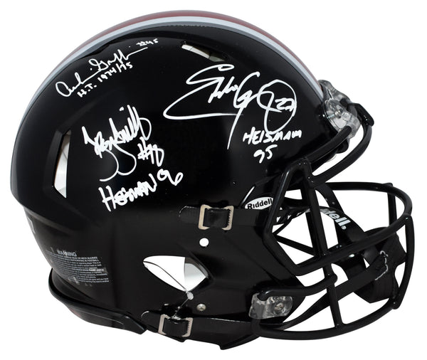 ARCHIE GRIFFIN EDDIE GEORGE TROY SMITH SIGNED OHIO STATE BLACK AUTHENT – Super Sports Center