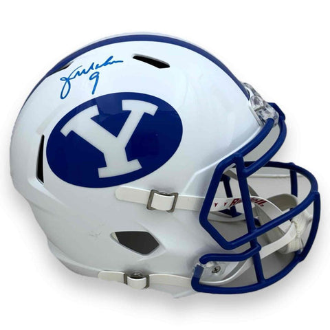 Cougars Jim McMahon Autographed Signed Full Size Speed Rep Helmet - Beckett