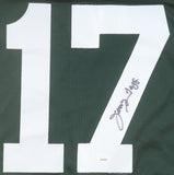 Jerry Tagge Signed Green Bay Packers Green Home Jersey (JSA) Starting QB 1972-75