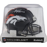Steve Atwater Autographed Denver Broncos VSR4 TB Mini Helmet HOF Beckett 49066