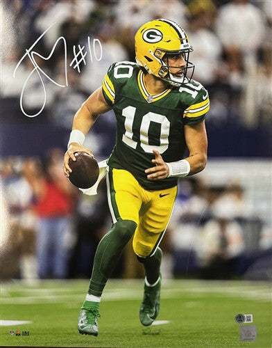 Packers 1st Rnd Pick Quarterback JORDAN LOVE Signed 16x20 Photo #1 AUTO - BAS