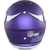 Jordan Addison Autographed Minnesota Vikings Authentic Helmet Beckett 50972