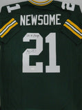 Packers CRAIG NEWSOME Signed Custom Replica Green Jersey AUTO w/ Script - JSA
