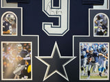 FRAMED DALLAS COWBOYS TONY ROMO AUTOGRAPHED SIGNED JERSEY JSA COA