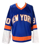 Ilya Sorokin Signed Custom Blue Pro-Style Hockey Jersey JSA ITP