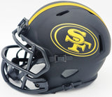 Nick Bosa Signed San Francisco 49ers Eclipse Black Mini Helmet Beckett Wit