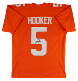Tennessee Hendon Hooker Authentic Signed Orange Pro Style Jersey JSA Witness