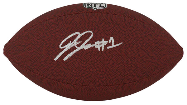 Jaylon Johnson Signed Wilson Limited Full Size NFL Football - (SCHWARTZ COA)
