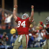 Brent Jones Signed San Francisco 49ers Jersey (Beckett) 3xSuper Bowl Champ / T.E