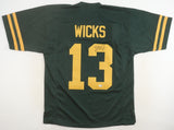 Dontayvion Wicks Signed Green Bay Packers Color Rush Jersey (JSA) Wide Receiver