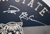 Deion Sanders Signed Jackson State Tigers Wooden Sign #2- Beckett W Hologram