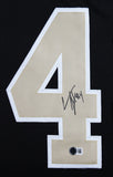 Cameron Jordan Authentic Signed Black Pro Style Framed Jersey BAS Witnessed