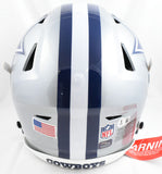 Emmitt Smith Autographed Cowboys F/S Speed Flex Helmet w/HOF - Beckett W Holo