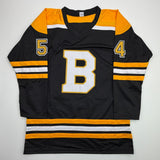 Autographed/Signed Adam McQuaid Boston Black Hockey Jersey JSA COA