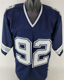 Tony Tolbert "3x SB Champs 92,93,95" Signed Dallas Cowboys Jersey (JSA COA)