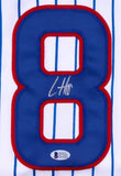 Ian Happ Signed Cubs Jersey (Beckett COA) Chicago's 2015 #1 Pick 2015 MLB Draft