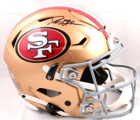 Deion Sanders Signed San Francisco 49ers F/S Speed Flex Helmet- Beckett W Holo