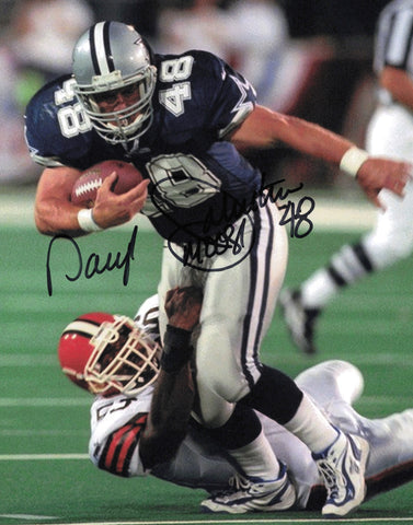 Daryl "Moose" Johnson Autographed Signed 8x10 Photo Dallas Cowboys SKU #244744