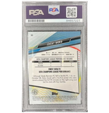 Jeremy Doku Signed 2020-21 Topps UCL Finest Rookie #40 - PSA Authentic