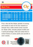 Mark Price Autographed/Signed 12-13 Fleer Retro #35 Trading Card Beckett 52571