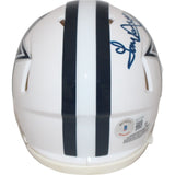 Tony Dosett Signed Dallas Cowboys 22 Alt Mini Helmet Beckett 40982