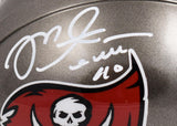 Mike Alstott Autographed Tampa Bay Buccaneers 97-13 Mini Helmet- Beckett W Holo