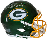 Charles Woodson Autographed Green Bay Packers Pro Flash Helmet Fanatics 36031