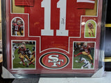 FRAMED SAN FRANCISCO 49ERS BRANDON AIYUK AUTOGRAPHED SIGNED JERSEY BECKETT COA