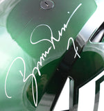 Boomer Esiason Autographed New York Jets F/S Speed Flex Helmet - Beckett W Holo