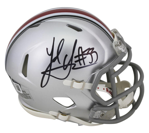 Jack Sawyer Signed Ohio State Buckeyes Mini-Helmet (Beckett) Steelers Linebacker