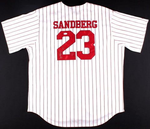Ryne Sandberg Signed Philadelphia Phillies Jersey (JSA COA)
