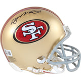 Joe Montana Autographed San Francisco 49ers VSR4 Mini Helmet Beckett 53161