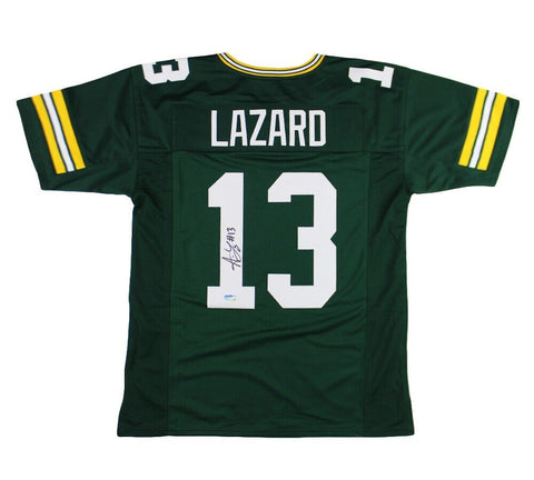 Allen Lazard Signed Green Bay Custom Green Jersey