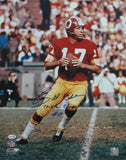 Billy Kilmer Signed & Insc "72 NFC Champ #17" 16x20 Photo Redskins JSA 213416