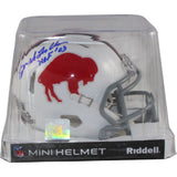 Joe Delamielleure Autographed Buffalo Bills TB Mini Helmet Beckett Witness 54745