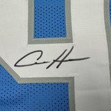 Autographed/Signed Aidan Hutchinson Detroit Blue Current Jersey Beckett BAS COA