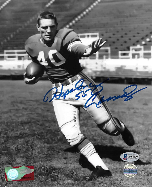 Howard Hopalong Cassady Autographed Ohio State Buckeyes 8x10 Photo Beckett #2