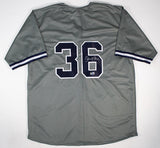 David Cone Signed New York Yankees Gray Road Jersey (Beckett) 1999 Perfect Game