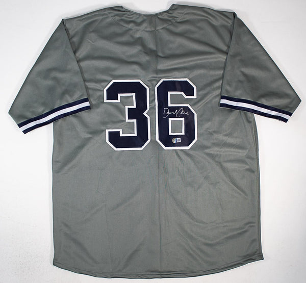 David Cone Signed New York Yankees Gray Road Jersey (Beckett) 1999 Perfect Game