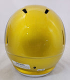 KURT WARNER SIGNED RAMS F/S FLASH SPEED REPLICA HELMET BECKETT QR CODE