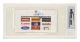 Ronaldo Nazario Signed 1998 First Champions League Goal Match Ticket - BGS 3
