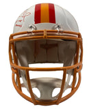 TOM BRADY Autographed "Fire The Cannons" Authentic Bucs Helmet FANATICS LE 12/12