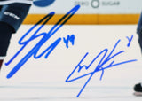 Cale Makar & Samuel Girard Dual-Autographed Colorado Avalanche 8x10 Photo JSA