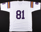 Carl Eller Signed Minnesota Vikings Jersey Inscribed HOF 04 (JSA) 1969 NFL Champ