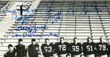 Packers 1957 Team Signed 8x10 Photo w/ 6 Sigs Howton Bettis Parilli Cone AUTO