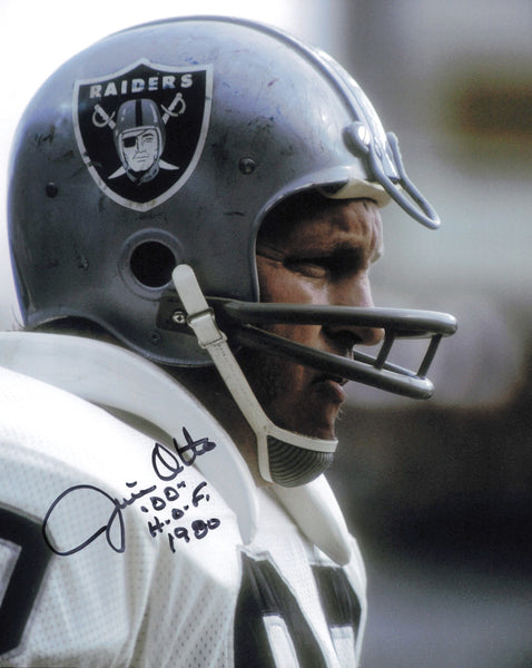 Jim Otto Autographed Signed 8x10 Photo Oakland Raiders "HOF 1980" SKU #245810