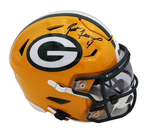 Brett Favre Signed Green Bay Packers SpeedFlex Mid-Size NFL Midi Helmet