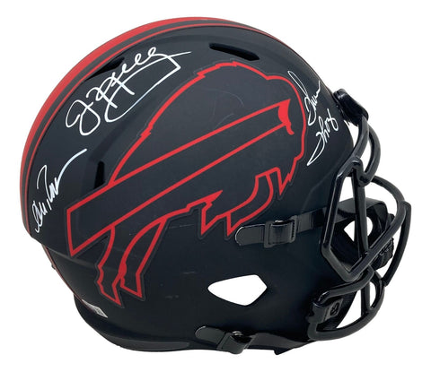 Kelly Thomas Reed Signed Buffalo Bills FS Eclipse Replica Speed Helmet BAS ITP
