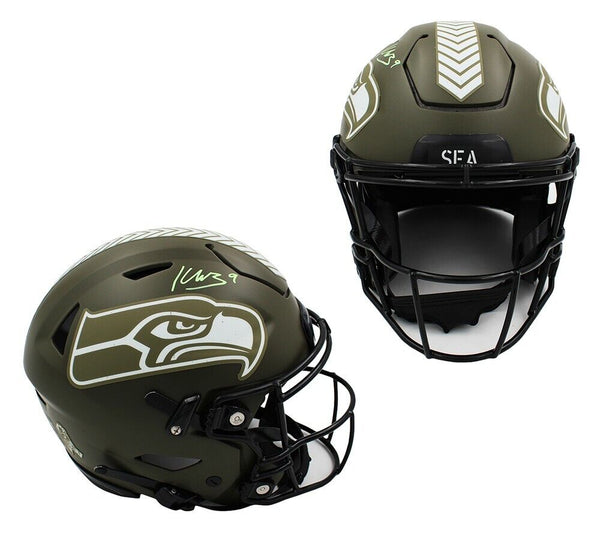 Kenneth Walker III Signed Seattle Seahawks Speed Flex Authentic STS NF – Super Sports Center
