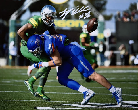 LEIGHTON VANDER ESCH Signed 8X10 Photo #4 AUTO - Boise State